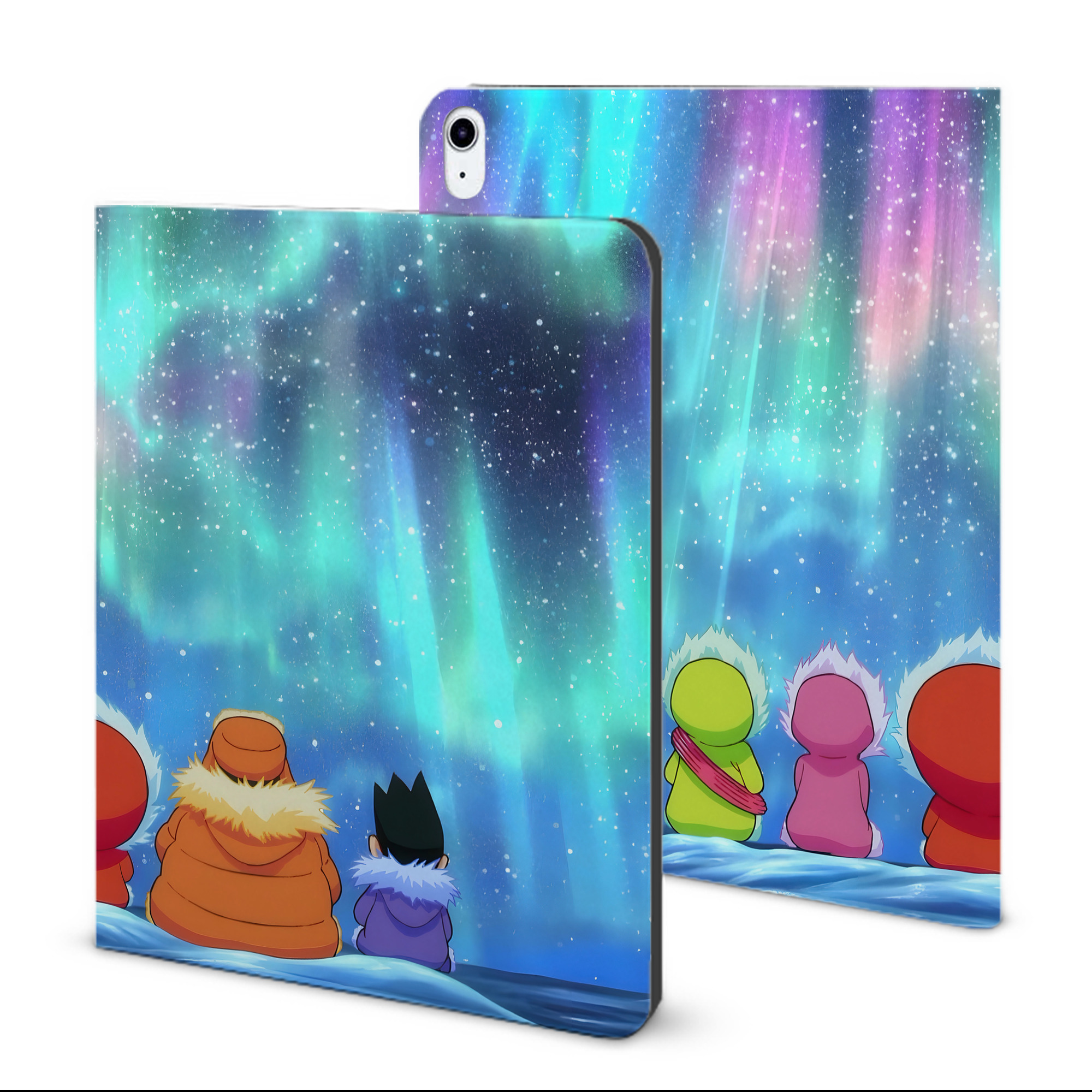 （画像用） ドラえもん Doraemon IPad ケース ブック型 PUレザー TPU 耐衝撃 軽量 薄型 ペン収納なし 全面保護 IPad 各モデル対応
